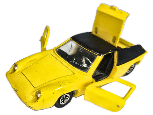 LOTUS EUROPA Dinky Toys 1968 Żółty 1:43 Made in England