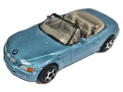 BMW Z3 Motor Max 1:64 Roadster Luzak Niebieski