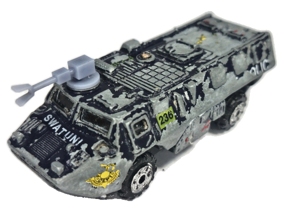 SWAT VEHICLE, Pojazd Wojskowy 236, Die cast 07/08, Szary, 1:64, Resoraki