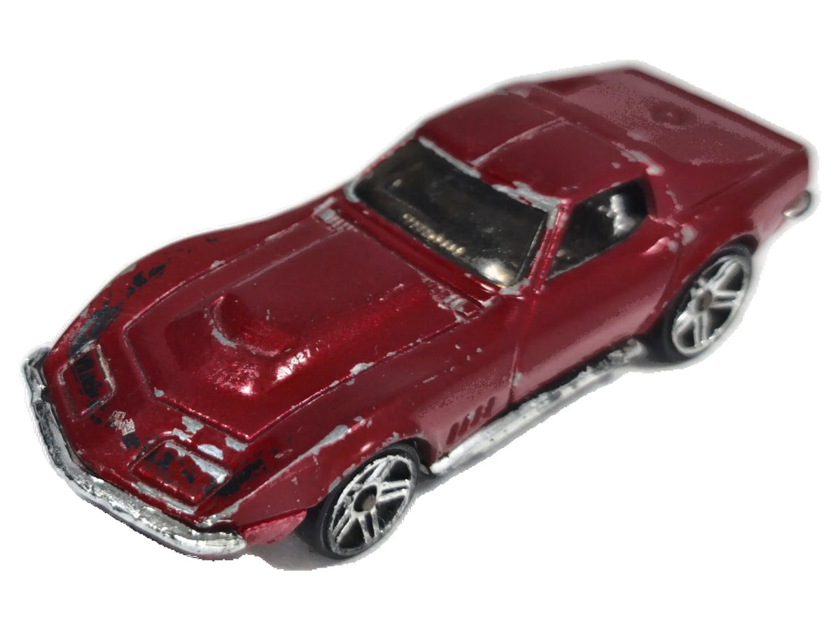 '69 Chevrolet Corvette Hot Wheels Superfast 1:64 Luzak Czerwony