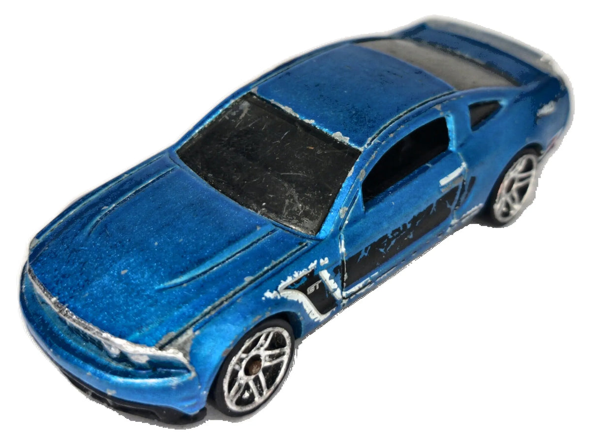 2010 Ford Mustang Gt Hot Wheels 2009 Niebieski 1:57