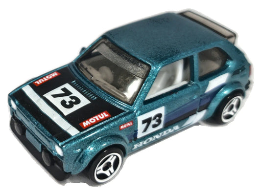 Honda Civic Custom Hot Wheels 2022 Turkusowy 1:64 Wyścig