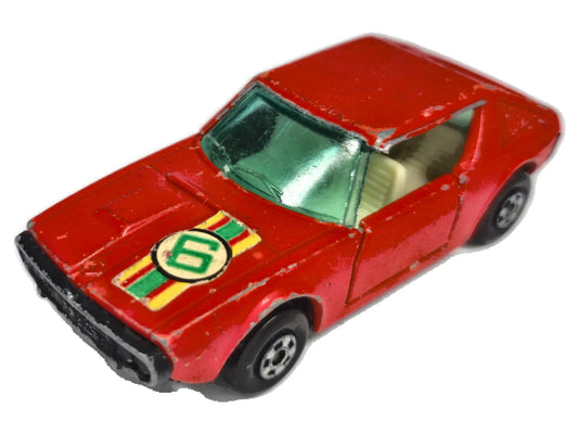 Datsun 260Z Matchbox 1976 Superfast 1:60 Made in England 6 Luzak Czerwony