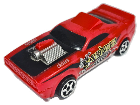 STANGER, Shock Racers, Jakks Pacific 2007, Die cast, Czerwony 1:64 Resoraki