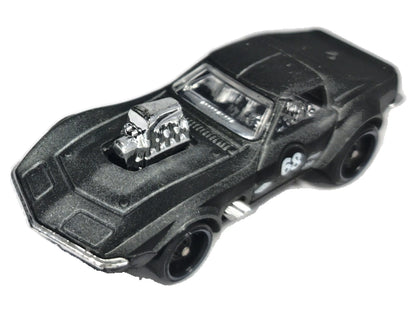 '68 Corvette Hot Wheels 2016 HW Screen Time 1:64 Luzak Czarny