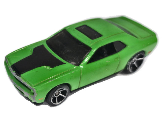 Dodge Challenger Srt8 Hot Wheels 2008 1:64 Luzak Zielony Muscle Car