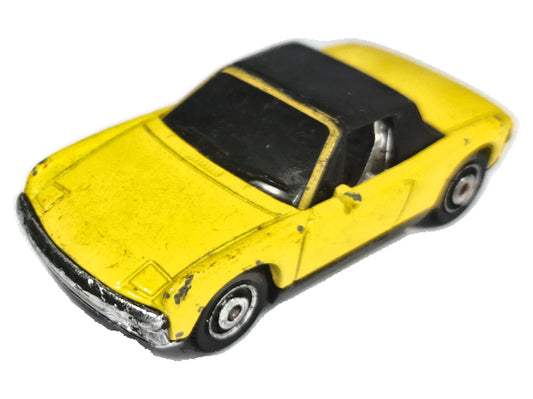 Porsche 914 Matchbox 2009 1:64 Luzak Żółty