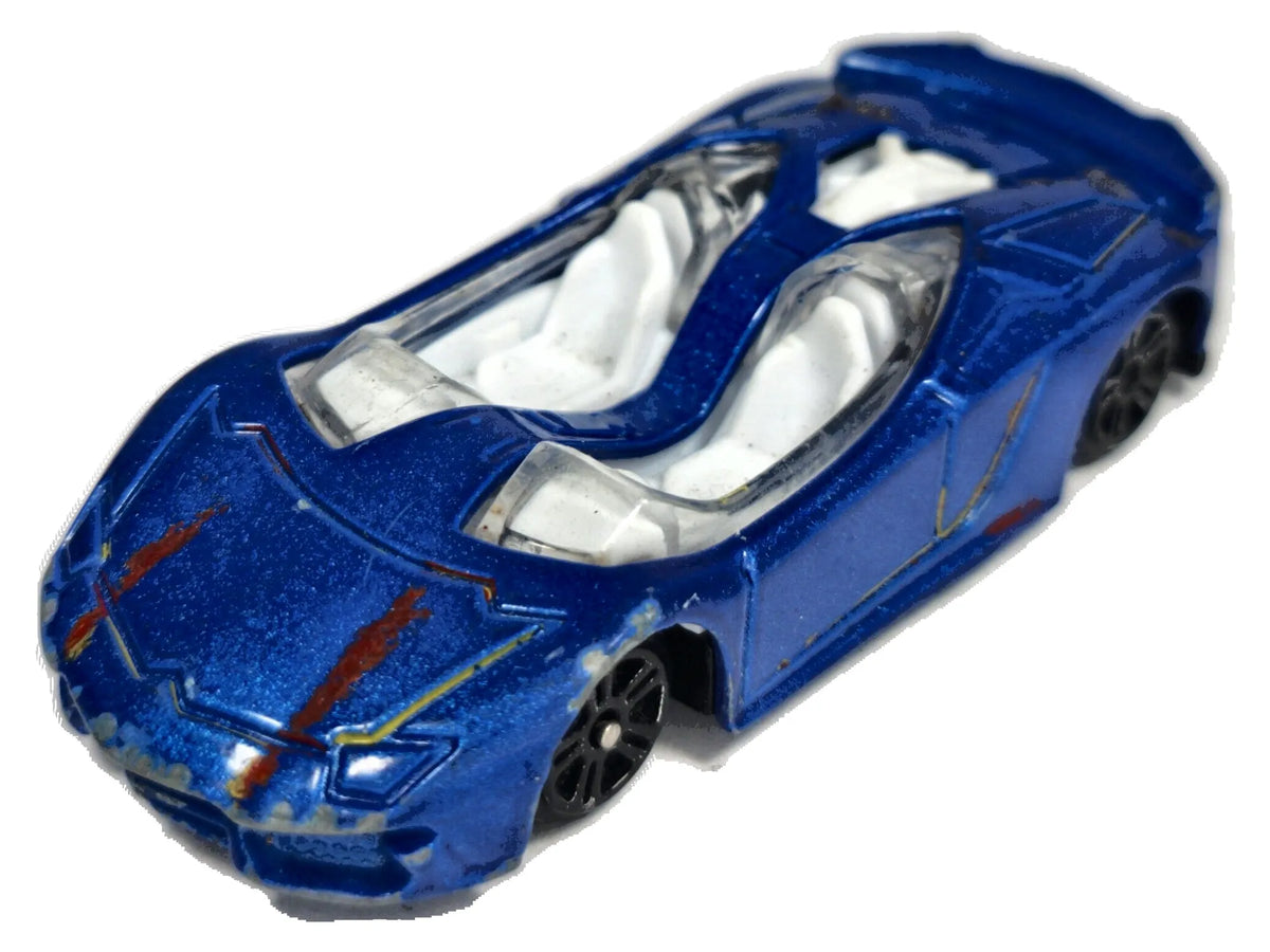 JAK LAMBORGHINI AVENTADOR J CABRIO Niebieski 1:64
