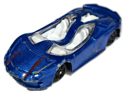 JAK LAMBORGHINI AVENTADOR J CABRIO Niebieski 1:64