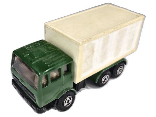 CIĘŻARÓWKA FURGON 3 OSIOWA Efsi Lata 80. Zielony 1:87 Made in Holland