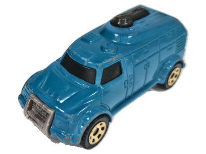 Mobile Command Matchbox 2007 Burger King 1:64 Ciężarówka Luzak Niebieski