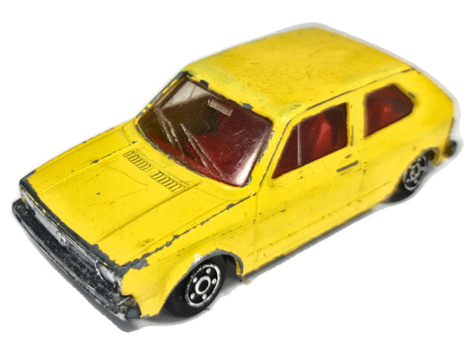 Volkswagen Golf mk1 Mini Jet Norev '70 Żółty 1:64 Made in France
