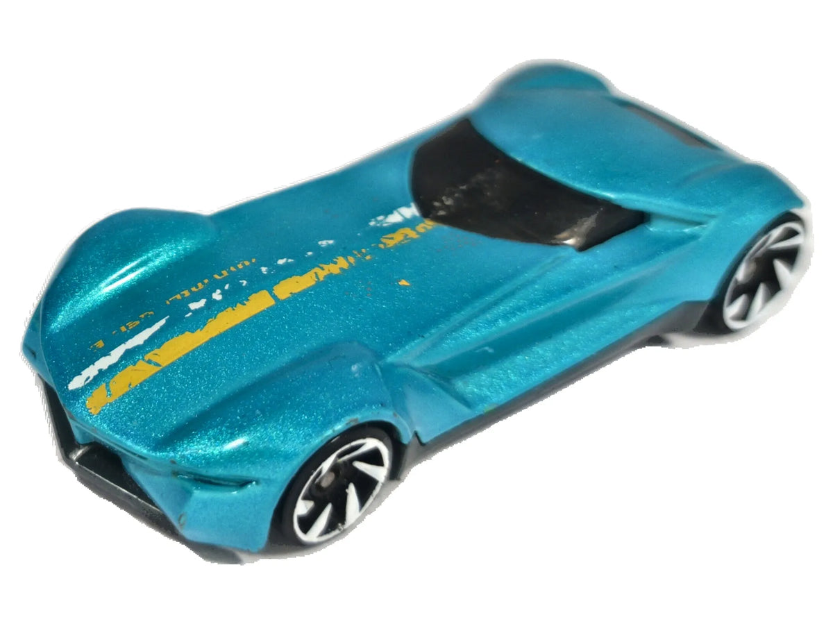 Twin Mill Gen-E Hot Wheels 2018 HW Green Speed 1:64 Luzak Turkusowy