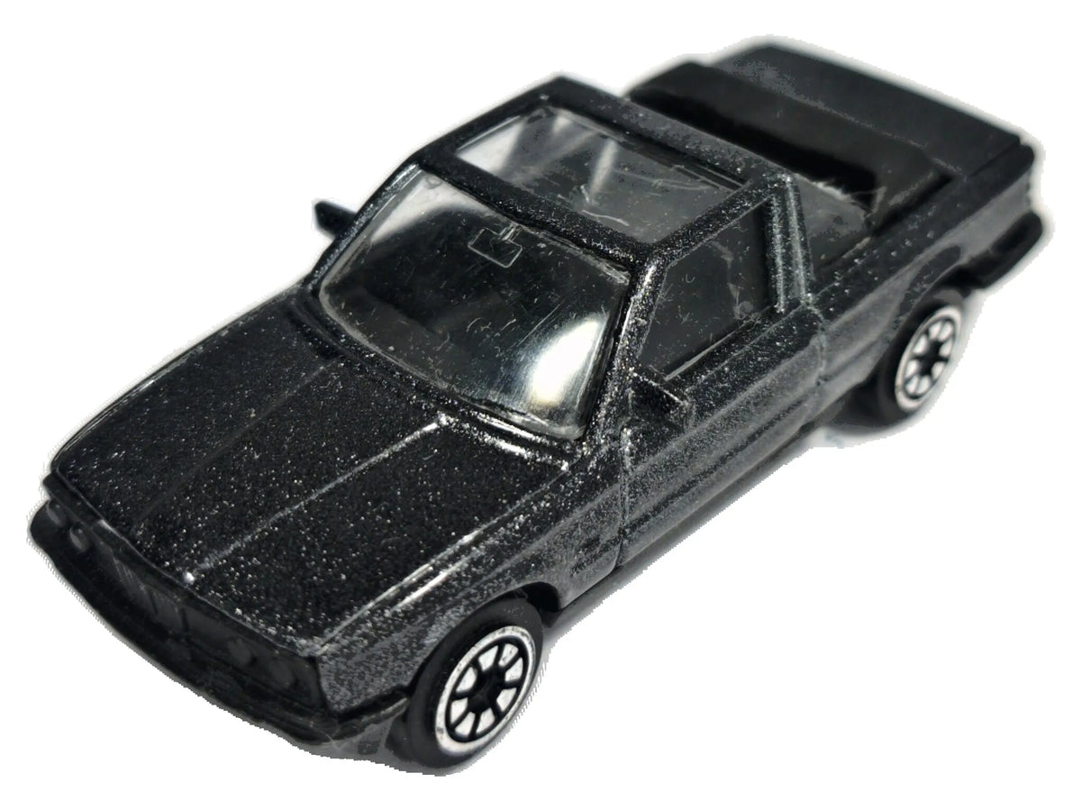 BMW 325I CABRIOLET E30 Vintage Welly Czarny 1:61