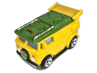 PARTY WAGON, NINJA TURTLES, Hot Wheels 2019, Die cast GHF37, Żółty, 1:64