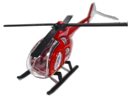 Helikopter Ratowniczy 1:64 Helikopter ERGENCY Luzak Czerwony