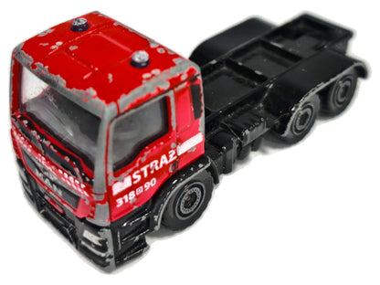 Ciężarówka Man Tgs Straż pożarna Majorette Czerwony 1:87