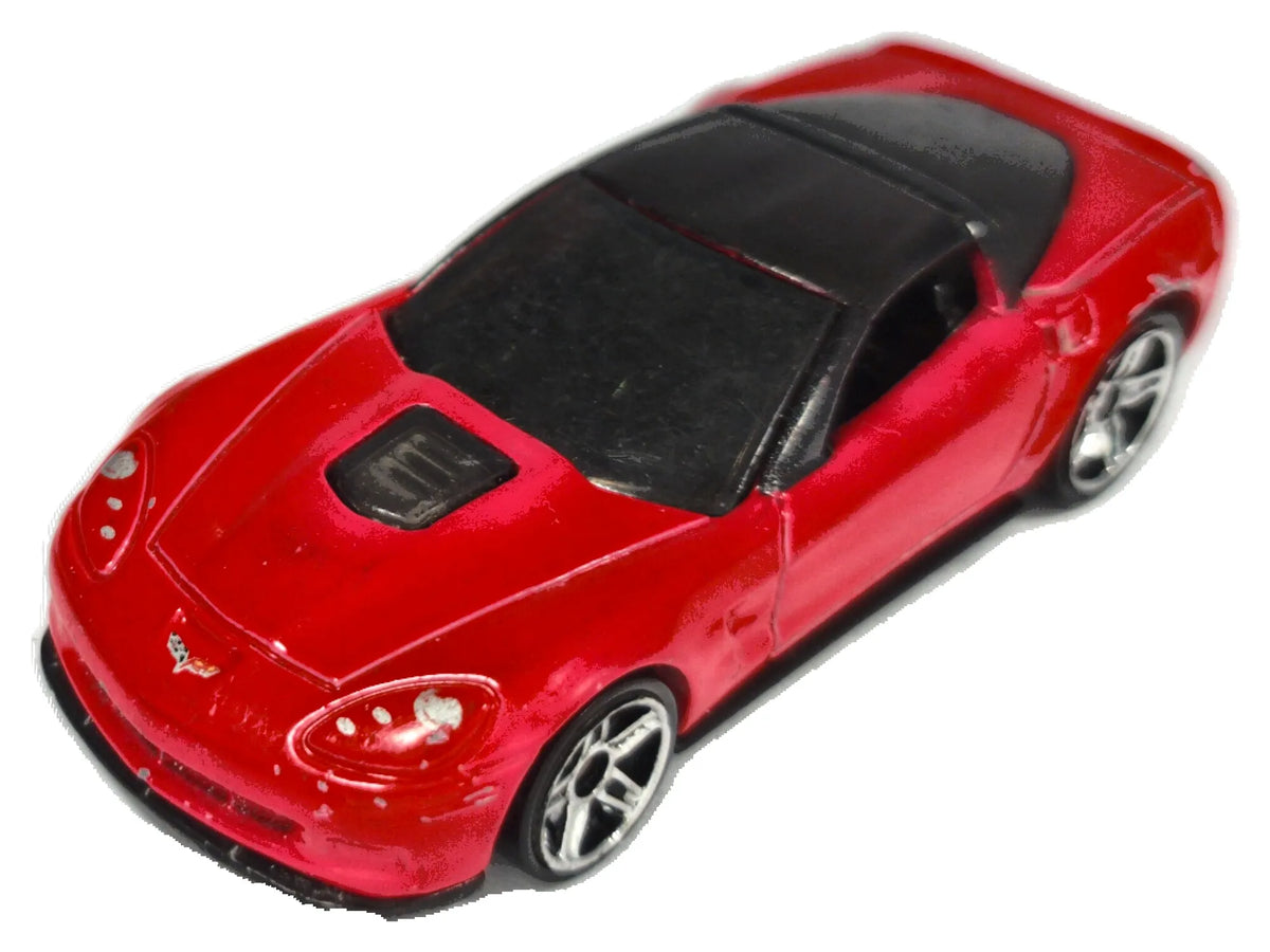 '09 Chevrolet Corvette C6 Hot Wheels 2004 1:64 Luzak Czerwony