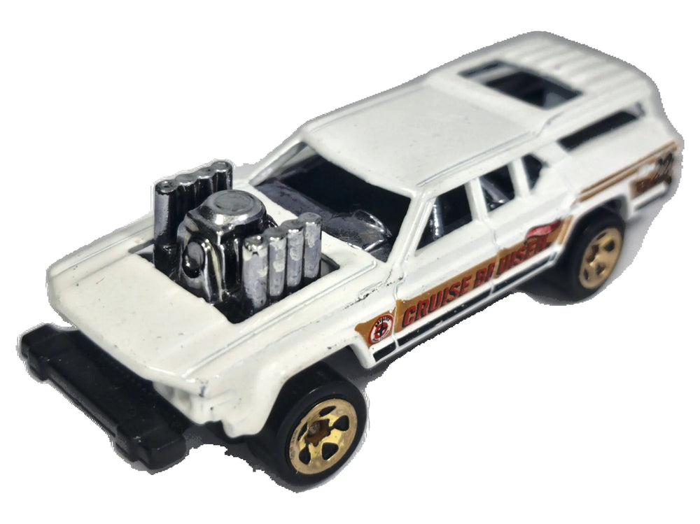 CRUISE BRUISER #22, Hot Wheels 2015, Die cast 1 N, Biały, 1:64, Resoraki