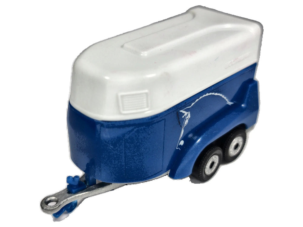 PRZYCZEPA KONNA, Siku, Die cast NO. 1651, Niebieski i biały, 1:64, Resoraki