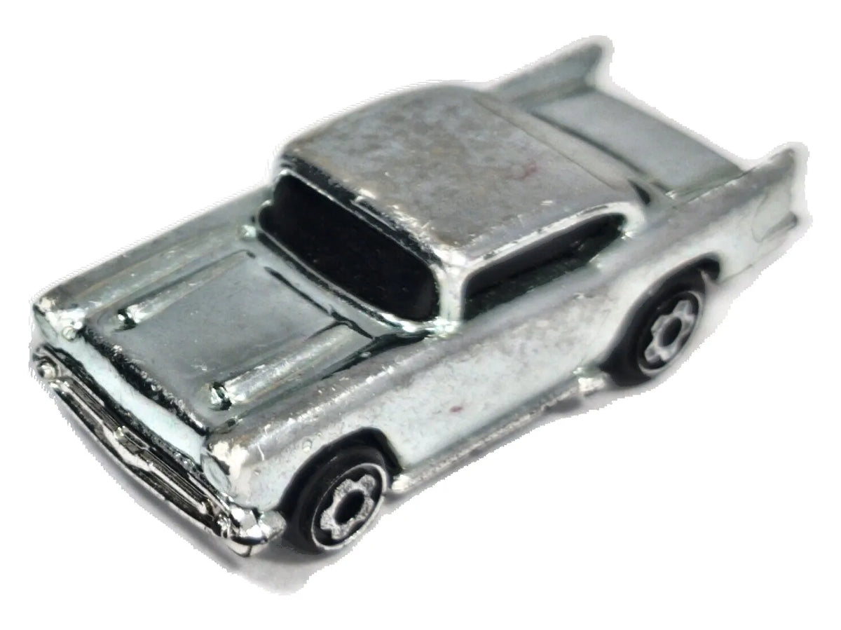 CHEVROLET BEL AIR 1957 Hot Wheels Srebrny chrom 1:87 Made in United States