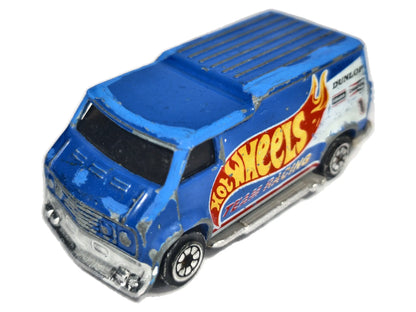 HOT ROD CUSTOM VAN, Corgi & Hot Wheels, Die cast, Niebieski, 1:64, Resoraki