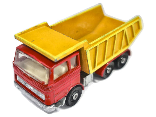 MERCEDES, Efsi, Made in Holandia, Die cast, Czerwony, żółty, 1:87, Resoraki