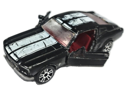 Ford Mustang Majorette 1:64 Luzak Czarny