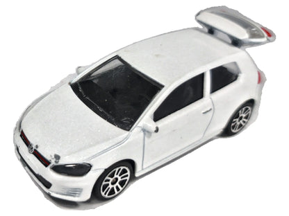 Vw Golf Gti MK8 Majorette Biały 1:64