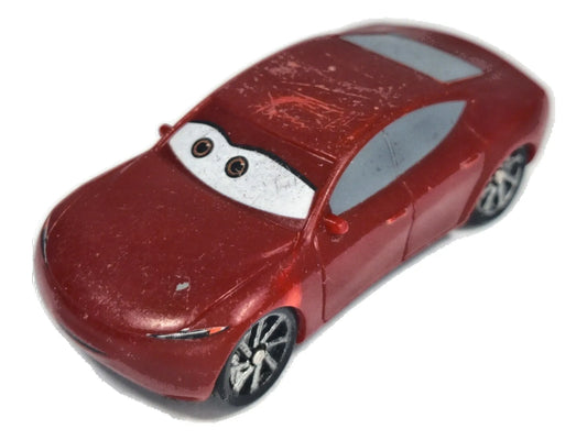 Natalie Certain, Auta 3 Disney / Pixar, Die cast, Czerwony, 1:64, Resoraki