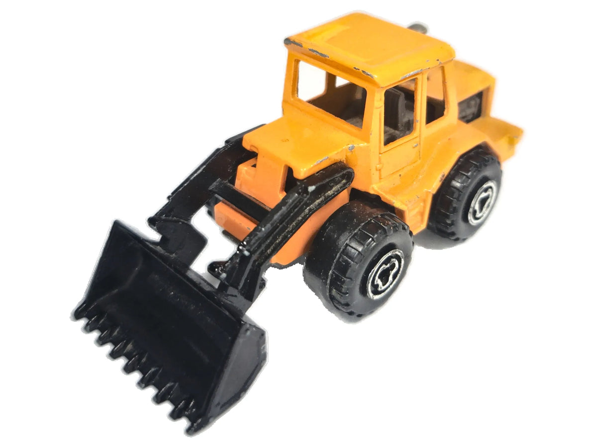 "TRACTO" BULLDOŻER, Ładowarka, Majorette, Die cast No.263, Żółty, 1:87