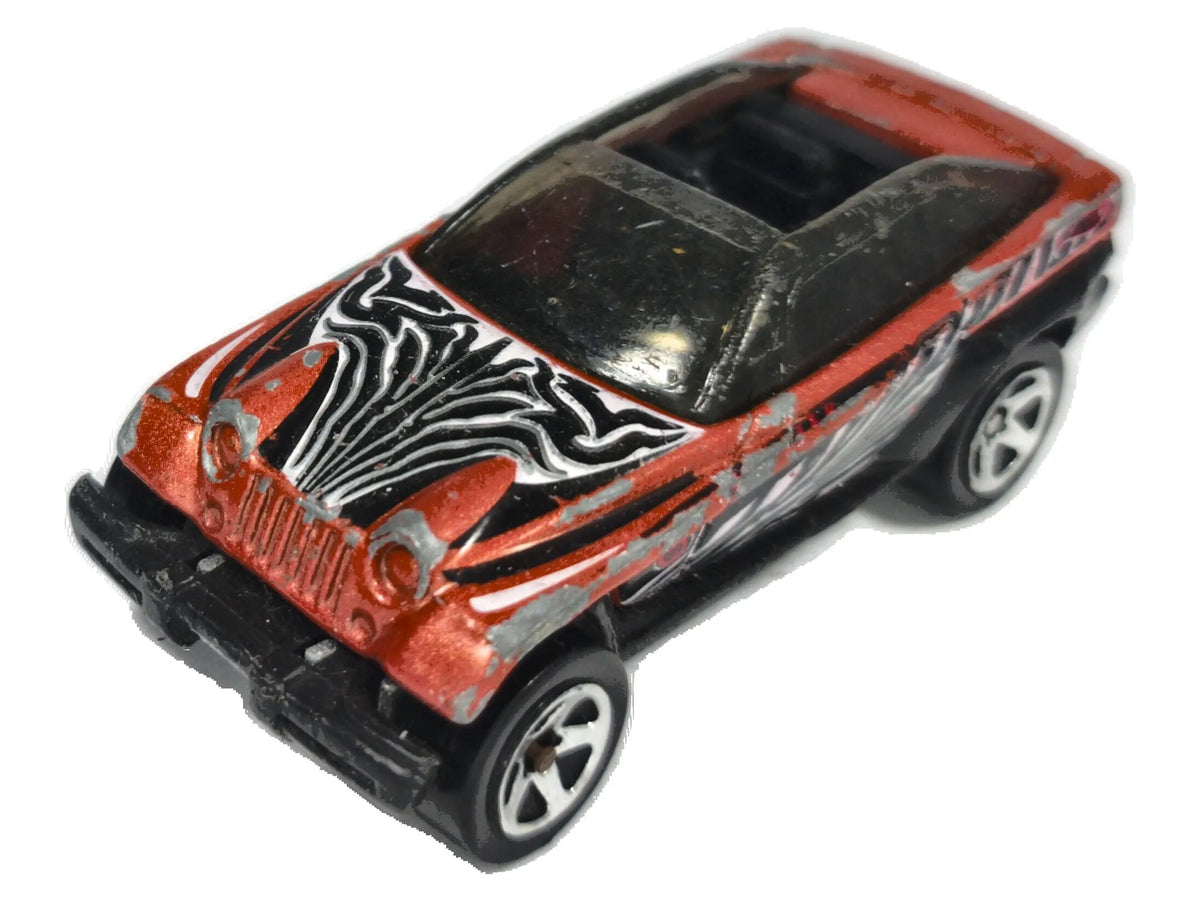 Neet Streeter Hot Wheels 1:64 Luzak Czerwony