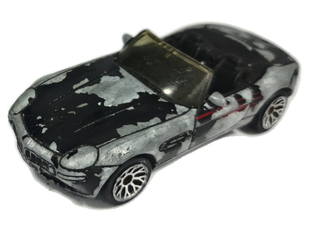 Bmw Z8 Matchbox 2001 1:55 Luzak Srebrny