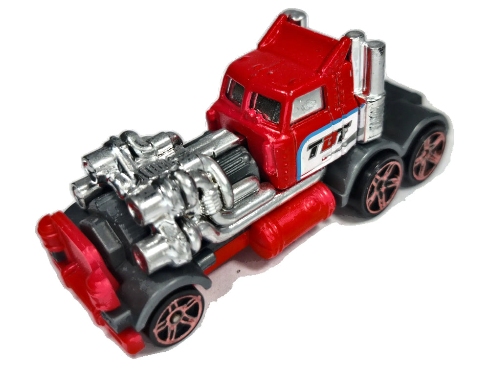 Turbo Beast HW Track Stars Hot Wheels 2011 Czerwony 1:64