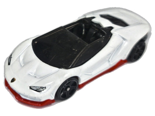 Lamborghini Centenario Hot Wheels 2018 Mainline 1:64 Luzak Biały