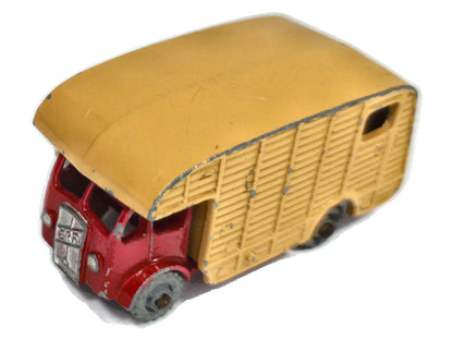 MARSHALL HORSE BOX MK7 Matchbox '50 Czerwony i Kremowy 1:72 Made in England