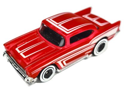 '57 Chevy Hot Wheels 1976-2018 1:64 Luzak Czerwony