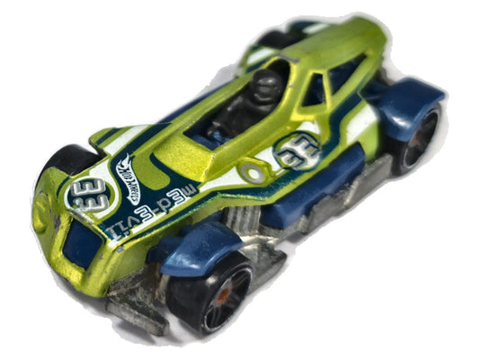 Med-Evil Hot Wheels 2011 Elimination Race 1:64 fantasy car 24 Luzak 2xMetal