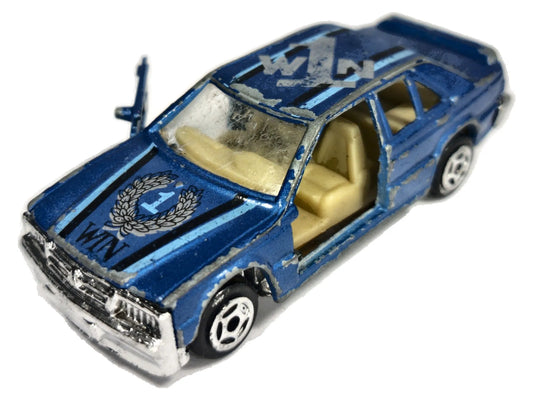 MERCEDES-BENZ 190E W201, Summer, Die cast, Niebieski, 1:55, Resoraki