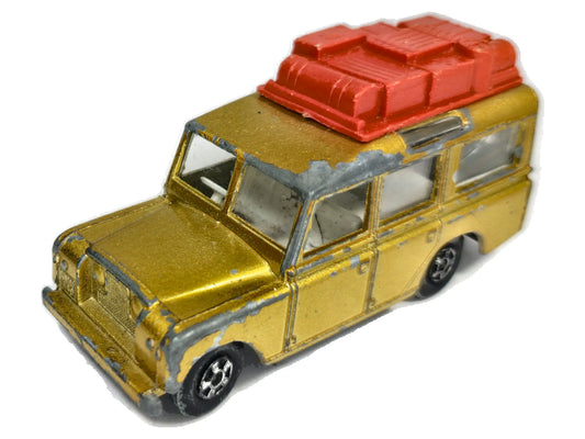 LAND ROVER SAFARI Matchbox Series Matchbox '60 Złoty 1:45 Made in England