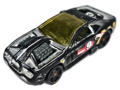 Turbo Flame Mainline Hot Wheels 2004 Czarny 1:64