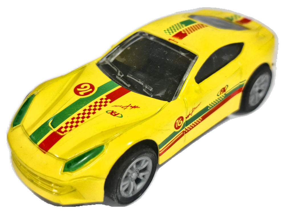 JAK FERRARI F12 BERLINETTA, Unbranded 2014, Die cast, Żółty, 1:54, Resoraki