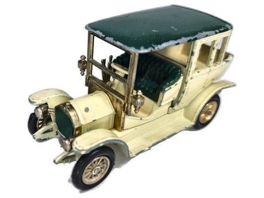 1910 Benz Limousine V-3 Matchbox '70 Kremowy 1:43 Made in England