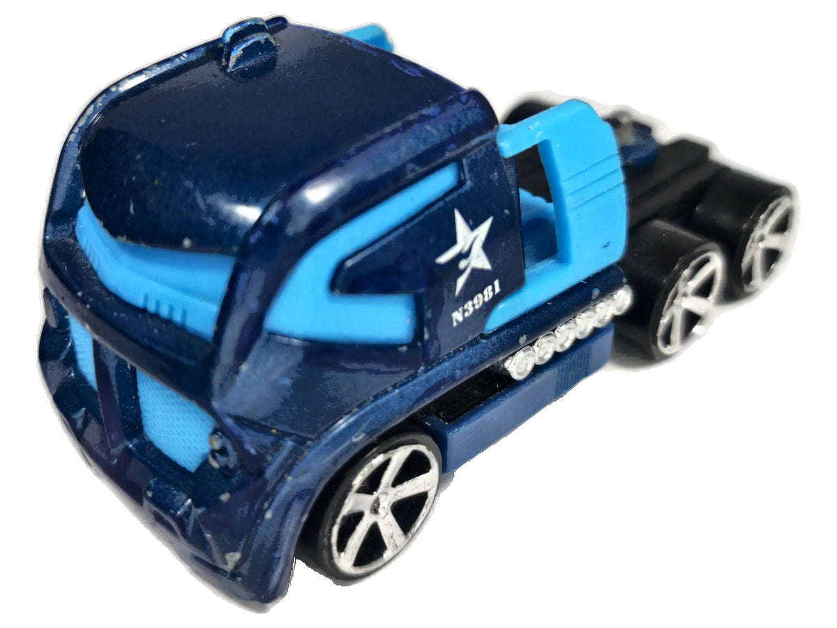 Mission Control Rig Truckin' Transporter Hot Wheels 2004 Niebieski 1:64