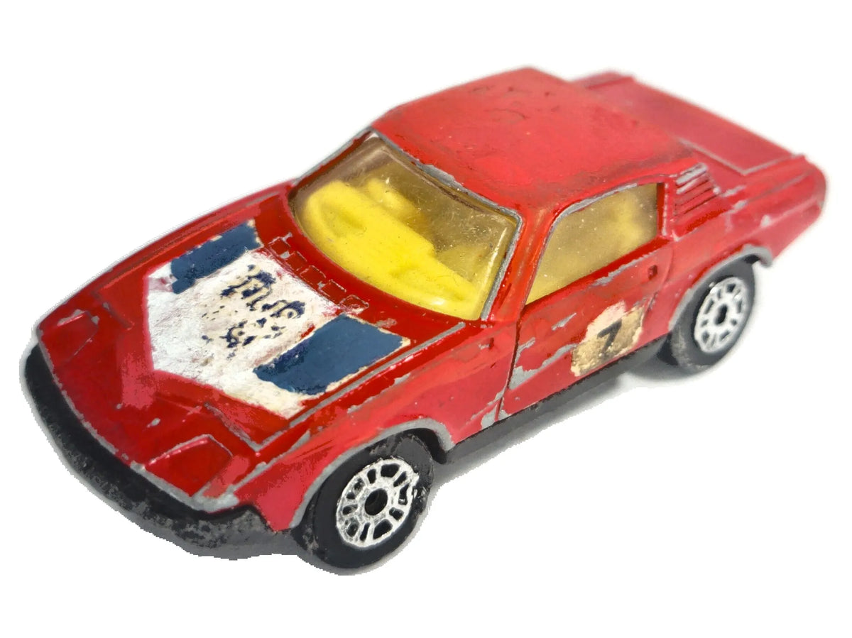TRIUMPH TR7, Corgi Juniors, Made in Gt Britain, Die cast, Czerwony, 1:64