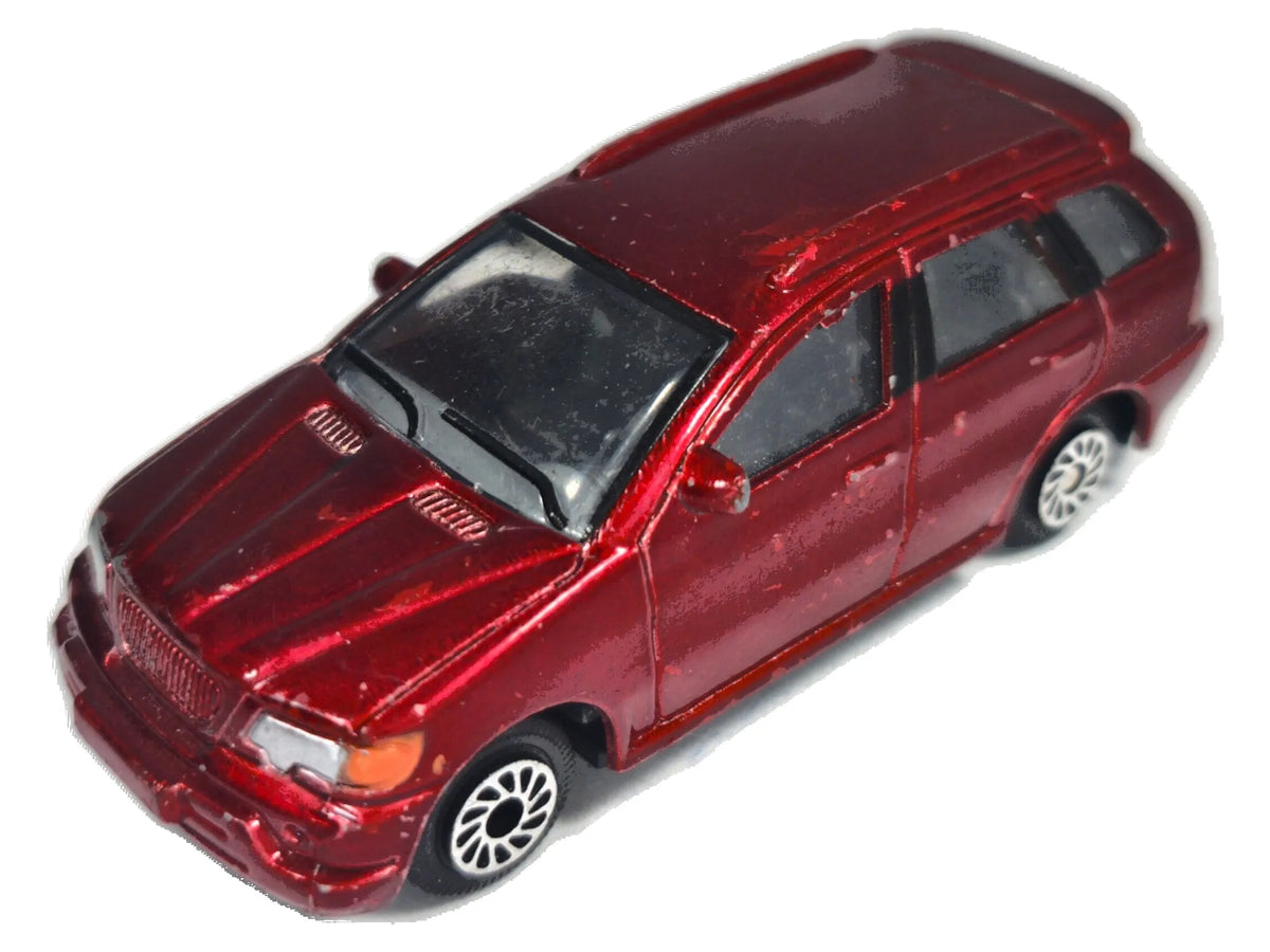 Jak BMW X5 SUV, Die cast, Czerwony, 1:64, Resoraki