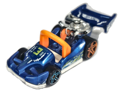 LET'S GO, Hot Wheels 2013, Die cast 1 NL, Niebieski, 1:64, Resoraki