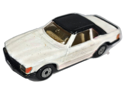 Mercedes 500 Sl MC Toy Biały 1:55 Made in Macau
