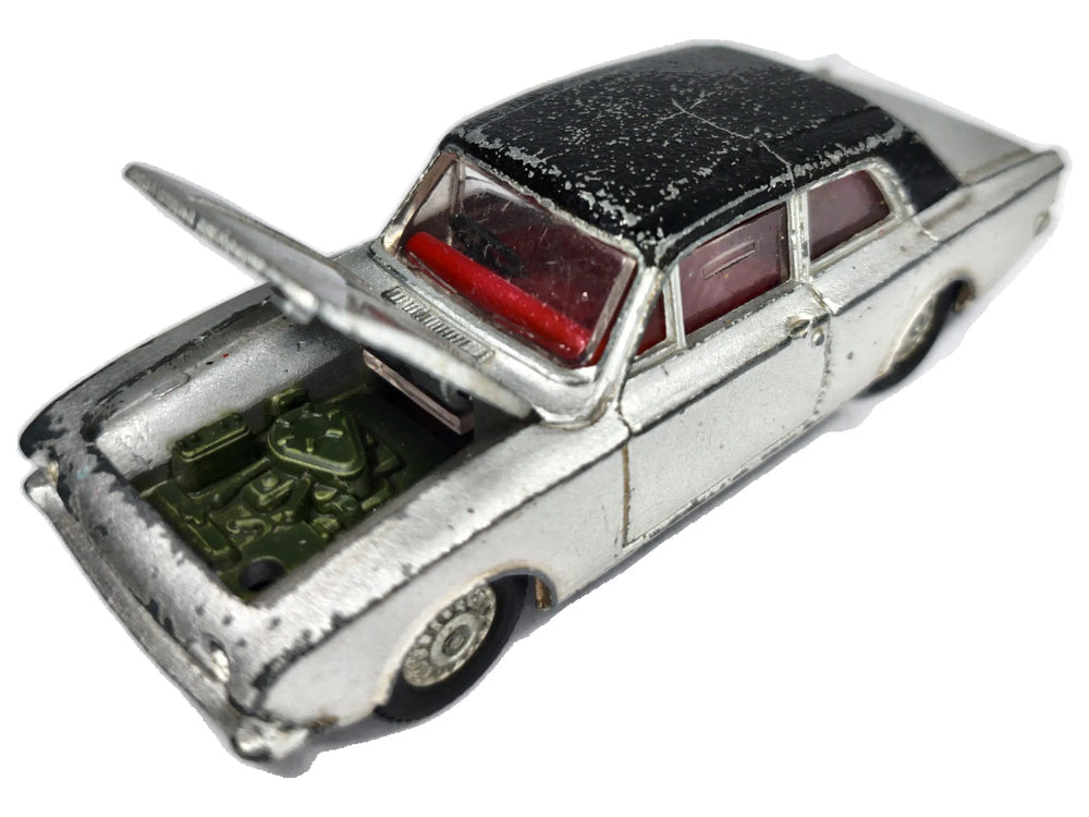 FORD 2000E CORSAIR Dinky Toys '70 Srebrny 1:36 Made in England