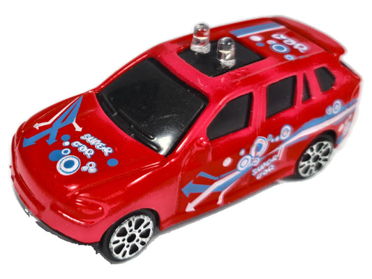Bmw X5 1:64 SUV Czerwony Samochód osobowy Straż pożarna